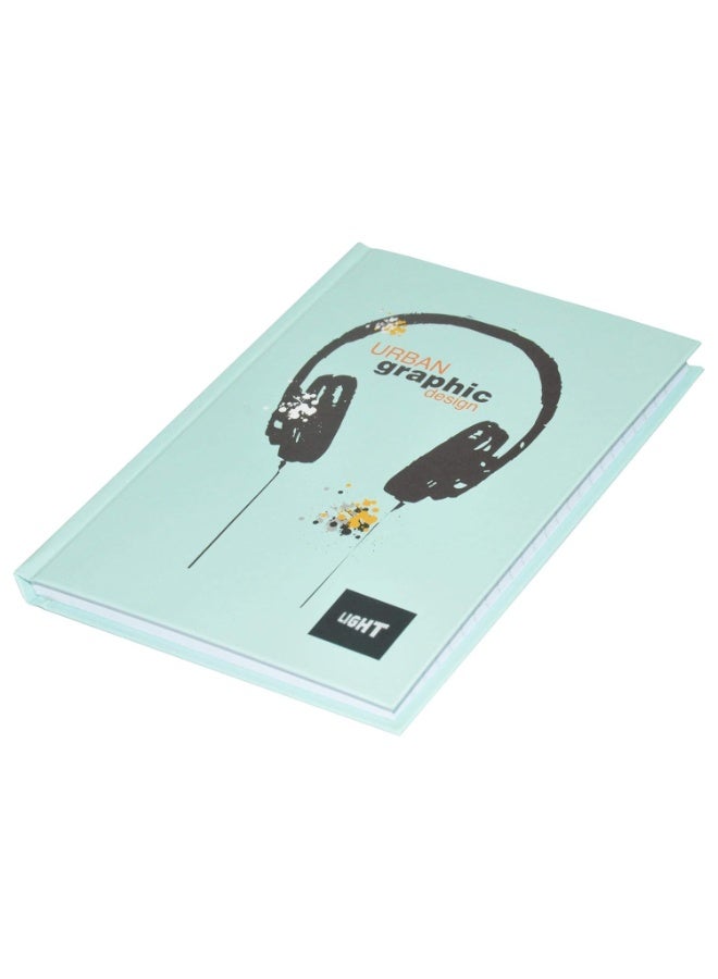 FIS Light Hard Cover Notebook, Pack of 5 Pieces, Single Line, A4 Size, 100 Sheets - LINBA41802 - Image 3